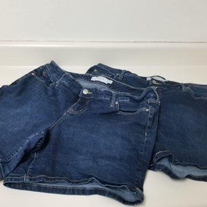 Torrid jean shorts bundle of 2